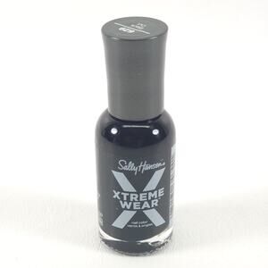 SALLY HANSEN - Hard‎ as Nails Xtreme Wear #629 Black Out - 0.40 fl. oz.-NEW!